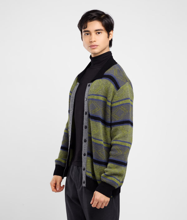 Cardigan Jacquard Yale