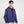 Abrigo Reversible Para Hombre - mocha bisque y azul skipper