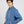 Abrigo Reversible Para Hombre - azul coronet y gris castillo