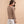 Chompa De Cuello Polo El Arroyo - Beige Jaspeado Y Coral