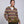 Cárdigan con Capucha Jacquard All Over