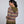 Cárdigan con Capucha Jacquard All Over