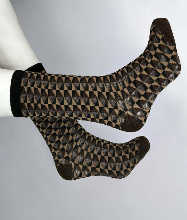 Medias Mujer Geoelements Jacquard