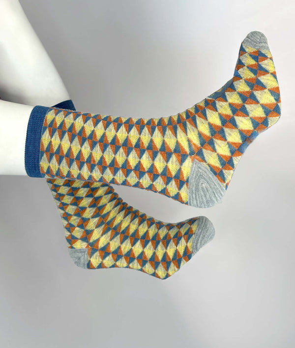 Medias Mujer Geoelements Jacquard