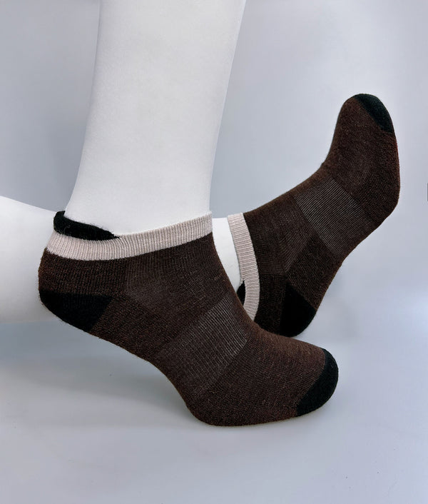 Medias Hombre Ankle - Marrón