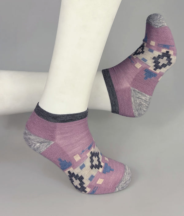 Medias Mujer Jacquard Ankle