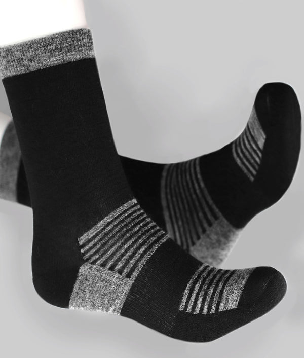 Medias Mujer Deportivas Altas - Negro