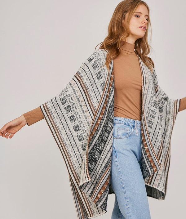 Capa Reversible Jacquard Multi