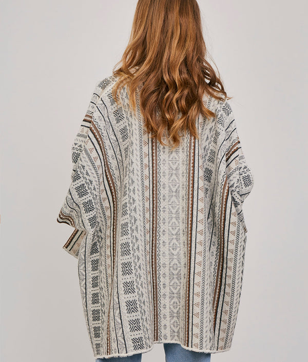 Capa Reversible Jacquard Multi