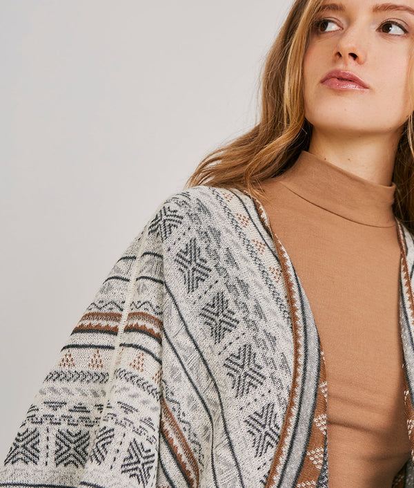 Capa Reversible Jacquard Multi